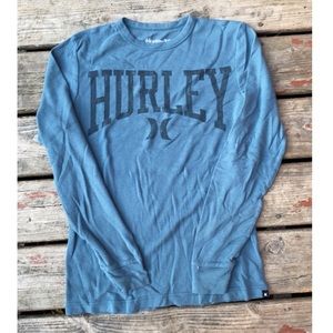 Hurley long sleeve Henley